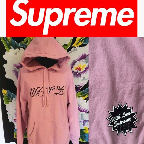 Supreme 💕Hoodie Sweater F*ck All 💕